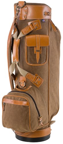 ASK ECHO T-Lock Golf Cart Bag — 14-way top cart bag with secure T-Lock cart strap attachment system