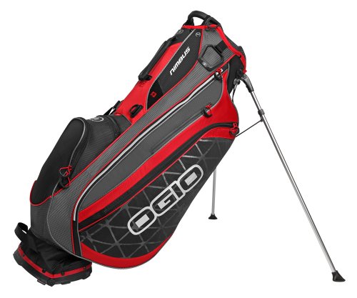 OGIO Golf Woode Hybrid Stand Bag — premium lightweight stand bag for serious walkers with full-length dividers