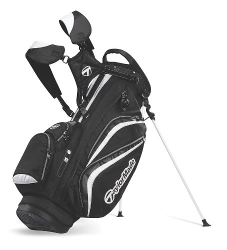 TaylorMade Supreme Lite Golf Stand Bag — 14-way top with ergonomic dual strap for walking golfers
