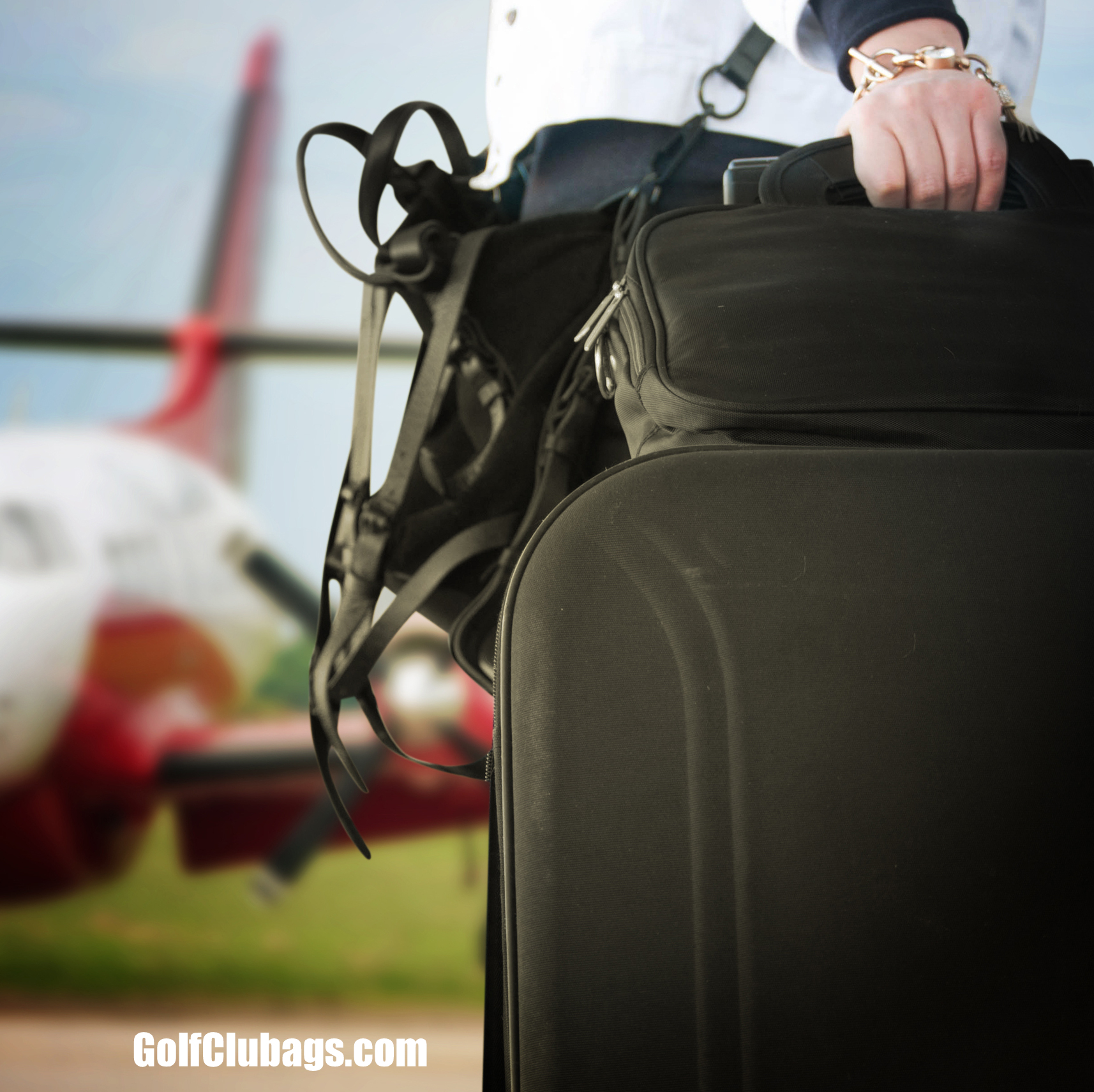 Golf Travel Bags — hard-shell and soft-sided bags to protect clubs during airline travel and road trips